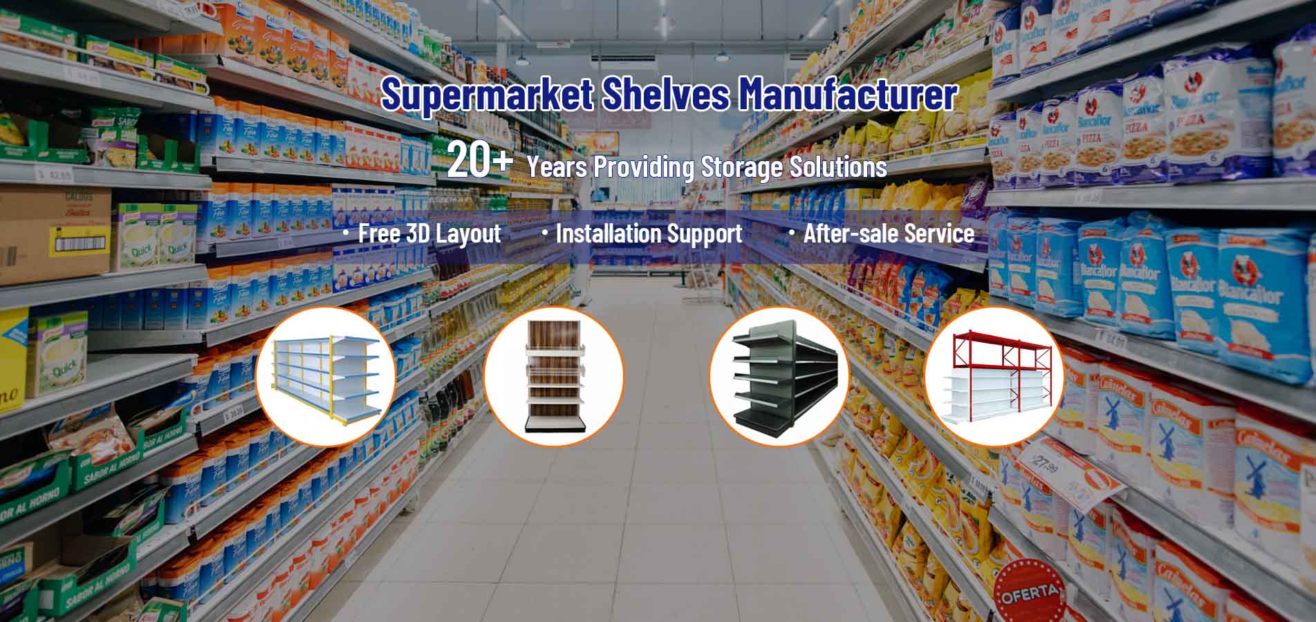 Supermarekt Shelves