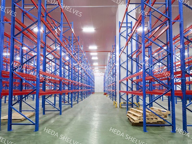 low temperature cold storage warehouse racking