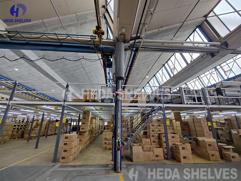 Switzerland:Mezzanine Floor For E-commerce Warehouse