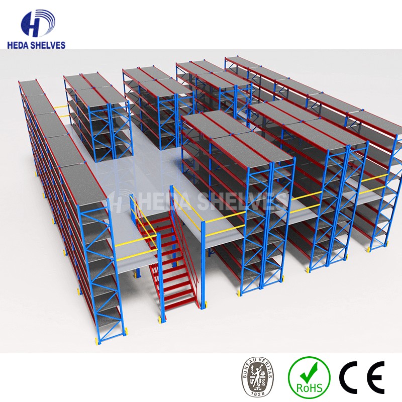 mezzanine longspan racking system