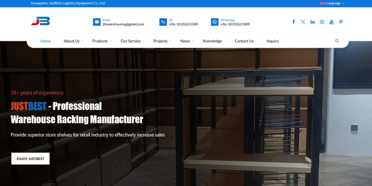 top 10 metal racking manufacturer-justbest racking